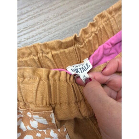 Finding Foxtale Girls 2-Piece Animal Print Shirt & Skirt Set Size 12 Cotton Blen - Picture 4 of 6